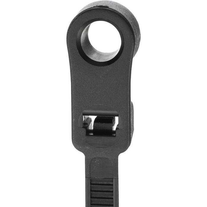 Seachoice 14161 8" Nylon Mounting Cable Tie, 25 Pcs. Black
