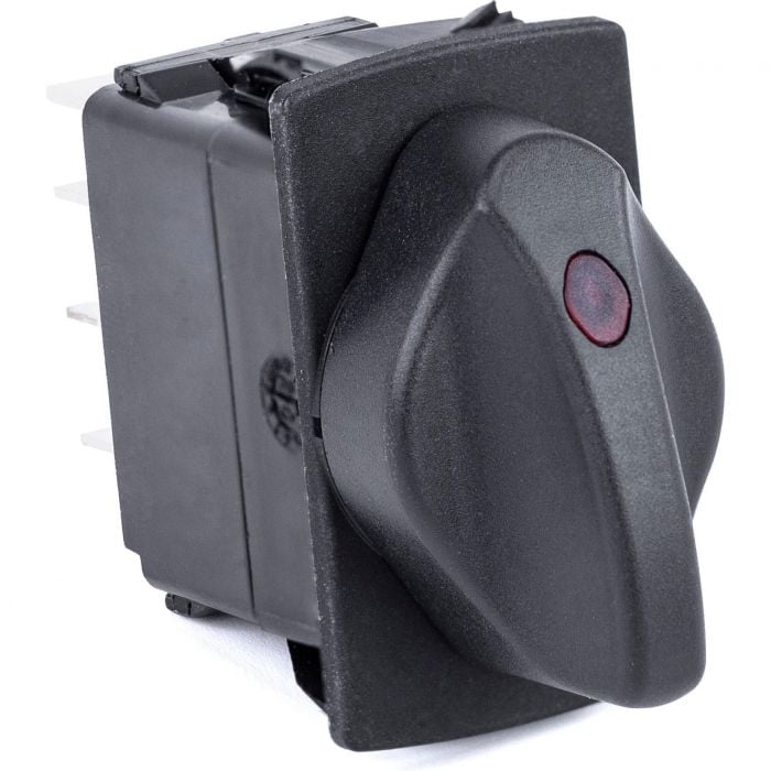 Sierra RS20020 Contura Rotary Switch, ON OFF ON Red Light