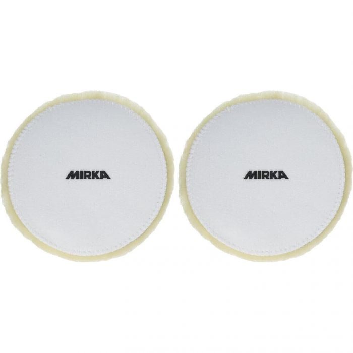 Mirka MPADLW-7.5 7-1/2" Natural Lamb's Wool Polishing Pad