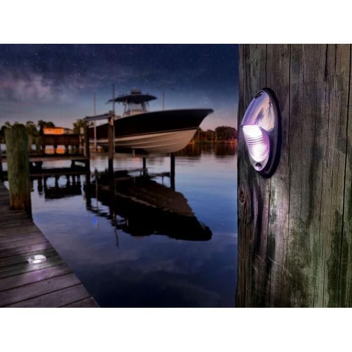 Lumitec 101633 Nautilus Piling Light, Stainless Steel, Warm White
