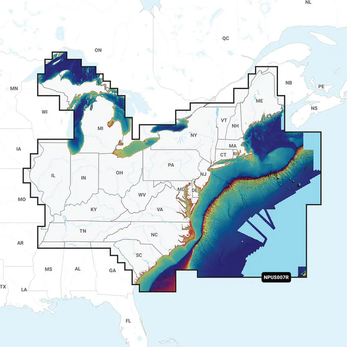 Navionics 010-C1370-40 Platinum+ Cartography, U.S. East