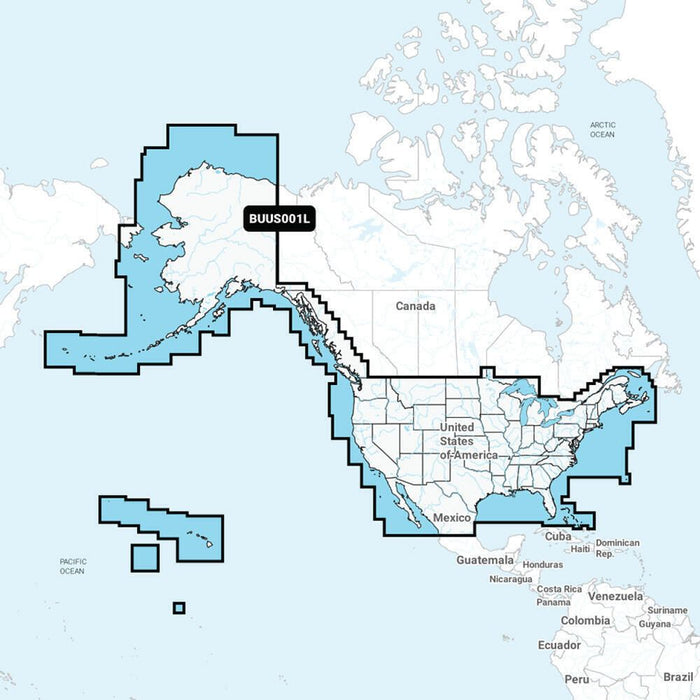Garmin 010-13177-00 Navionics+™ Updates for w/ Built-In Charts, U.S. & Coastal Canada, microSD™/SD™