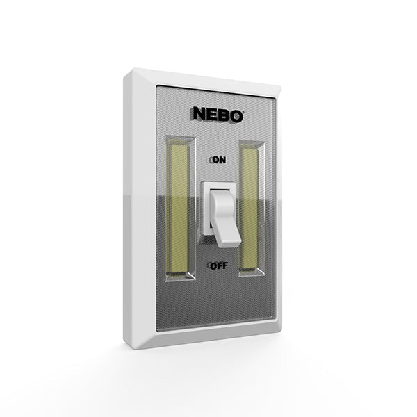 Interruptor de luz LED Nebo FlipIt - paquete de 2