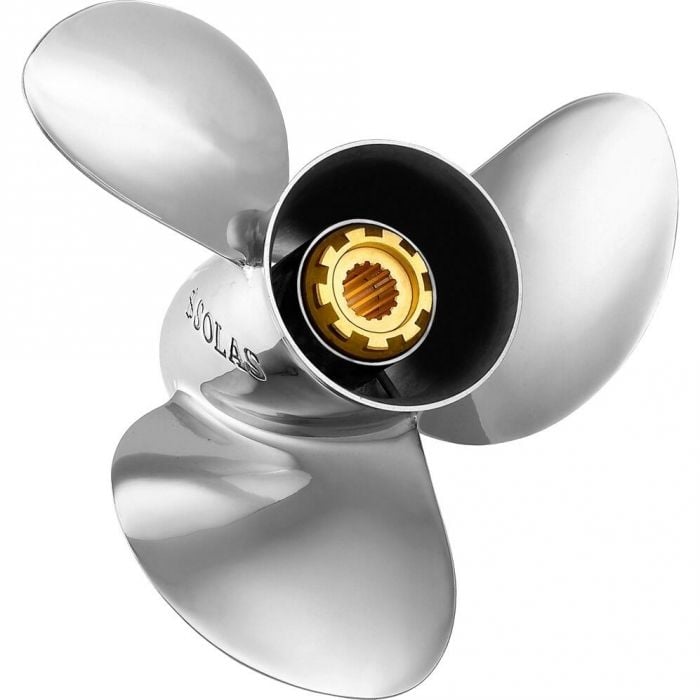 Solas Propeller 1531-140-19 Solas New Saturn SS 3-Blade Propeller for Mercury
