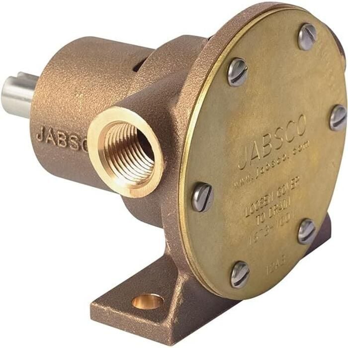 Jabsco 777-9003 Pulley Driven Engine Cooling Pump w/Nitrile Impeller
