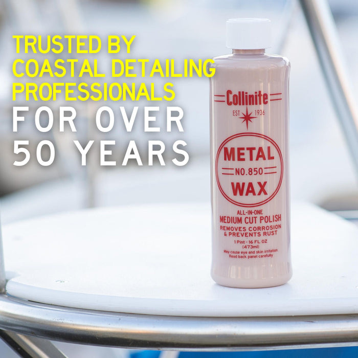 Collinite 850-16OZ 850 Metal Wax Medium Cut Polish 16oz