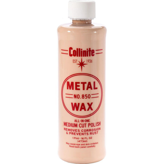 Collinite 850-16OZ 850 Metal Wax Medium Cut Polish 16oz