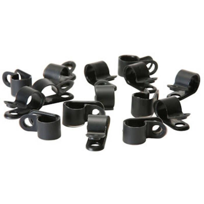 Ancor 402252 Nylon Cable Clamps, UV Black