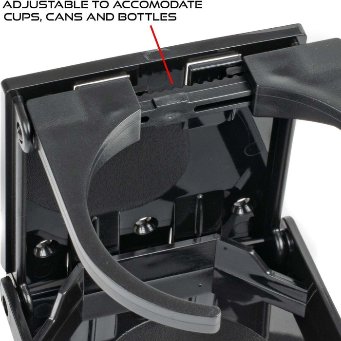 Whitecap S-5085P Folding Drink Holder Black Nylon
