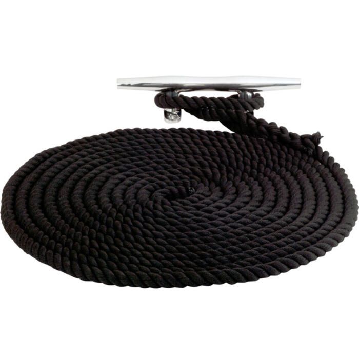 Sea Dog 301110015BK-1 Premium Twisted Three-Strand Nylon Dock Line