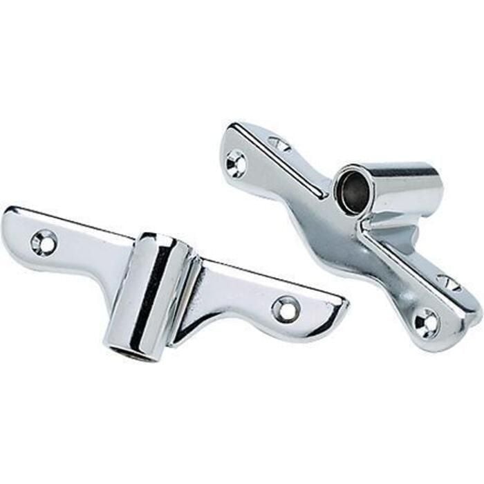 Seachoice 70421 Chrome Plated Zamak Oarlock Socket Set (Sold as Pair)