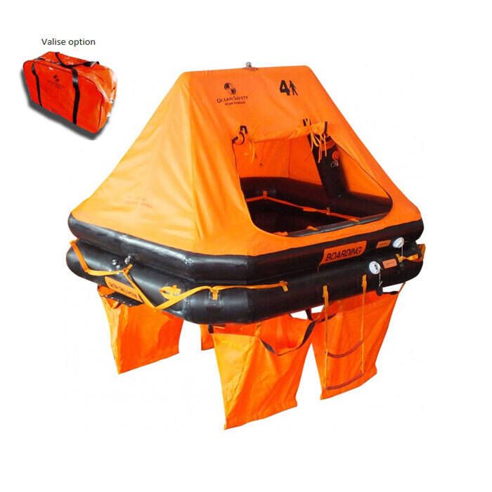 Revere Survival 45-RAF0440 Revere Ocean Safety Standard Valise Life Raft, 6-Person