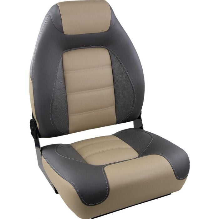 Springfield 1062683 1062583 OEM Medium Series Folding Seat, Charcoal/Tan