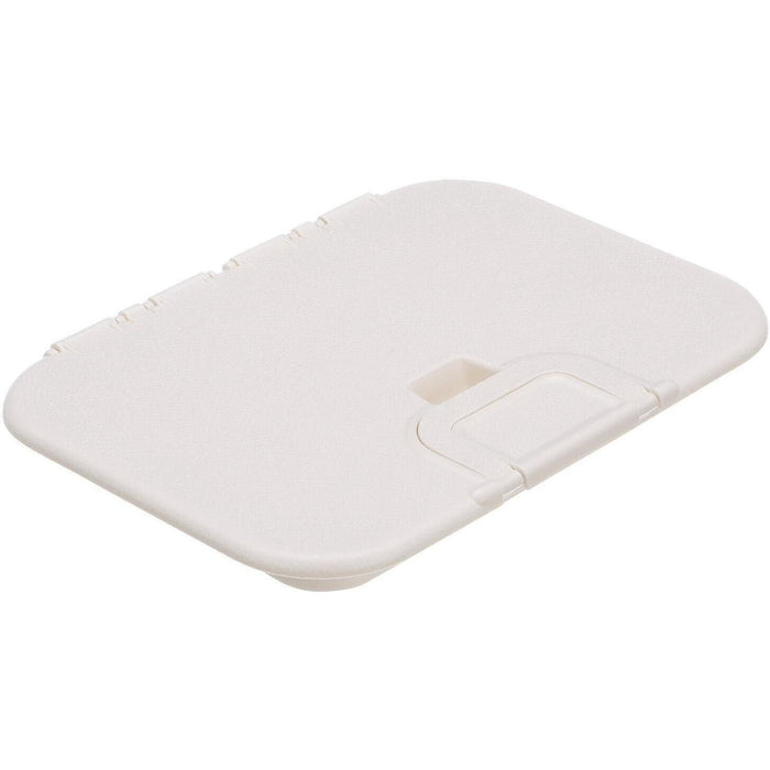 Seachoice 39181 Polypropylene Offshore Hatch 7-3/8 Inch x 11-1/8 Inch ID White
