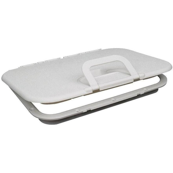 Seachoice 39201 Polypropylene Offshore Hatch 10-3/8 Inch x 20-1/2 Inch ID White