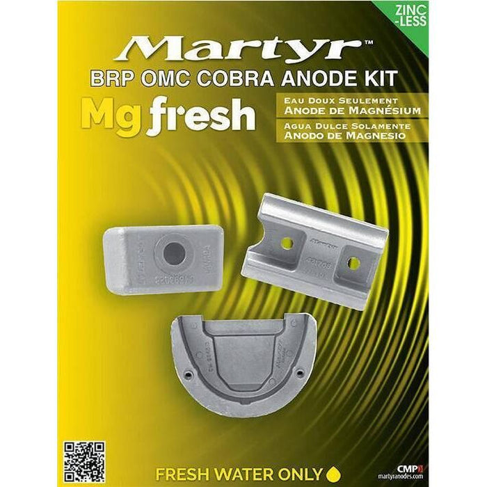 Martyr CMCOBRAKITM BRP OMC Anode Kit, Magnesium
