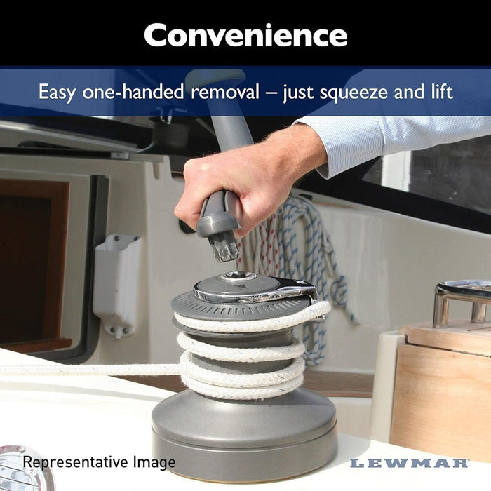 Lewmar 29140040 One Touch 8" Winch Handle, Single Grip