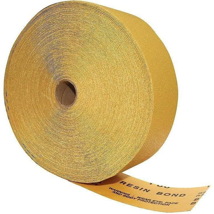 Seachoice 91924 Open Coat Aluminum Oxide PSA "C" Weight Sheet Roll P120, 2-3/4" x 30 yd