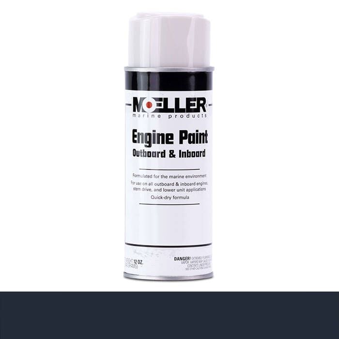 Moeller 25805 Engine Spray Paint, Suzuki Charcoal Metallic