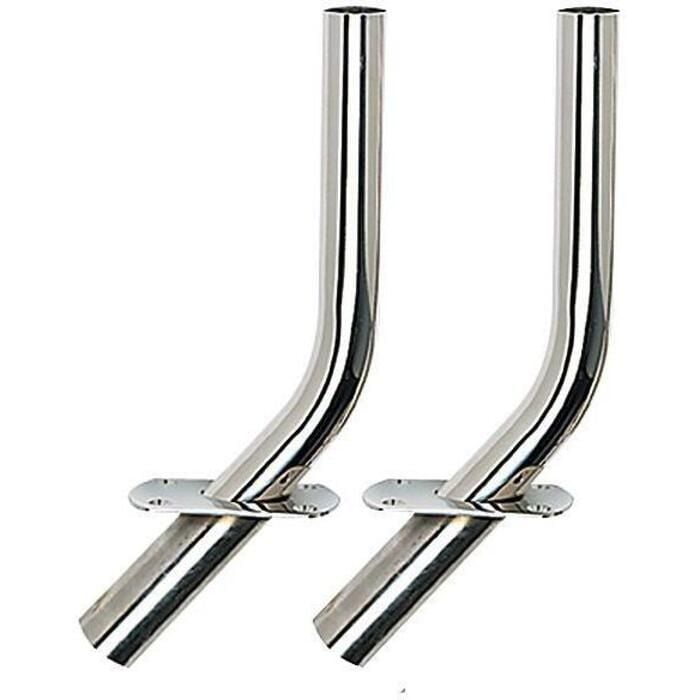 Seachoice 88761 SS Outrigger Pole Holders Fits 1-1/8" ID Base & 15' Poles