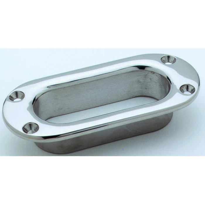 Attwood 66223-3 Oval Hawse Pipe Stainless Steel