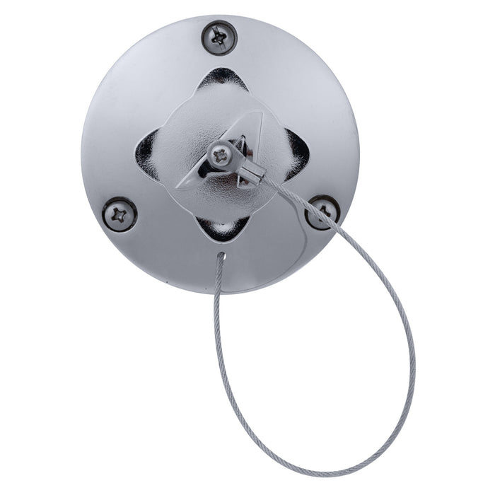 Ambassador Marine P56-0200-SS Water Outlet, with Cap (316 Stainless Steel)