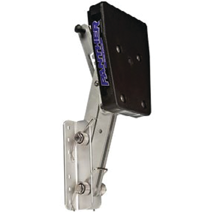 Panther Products 550012 Panther 2 Stroke Outboard Motor Bracket Max 12 HP, 14" Lift, Aluminum