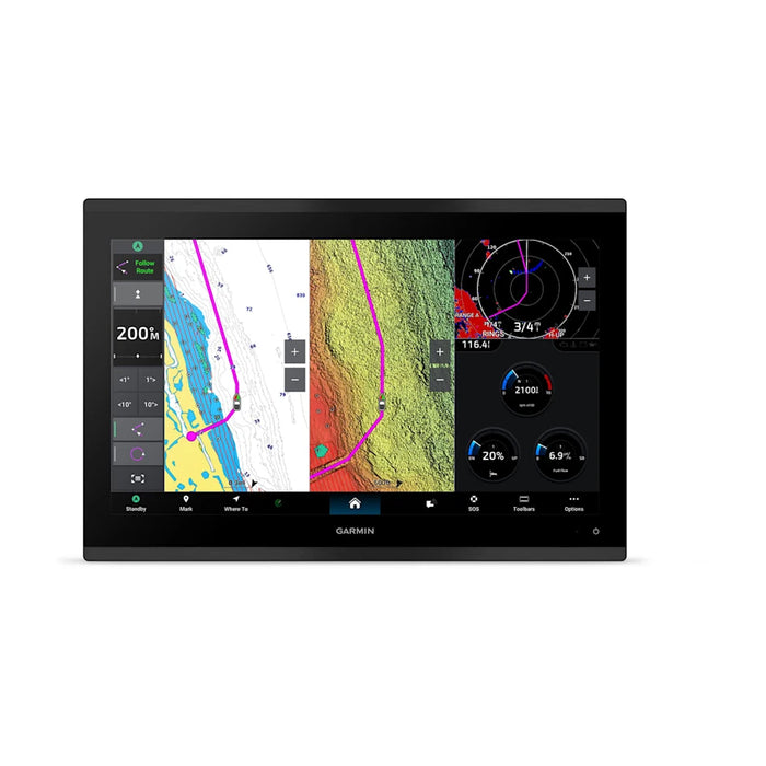 Garmin GPSMAP 9017 & 9017xsv Series Chartplotter – 17" Premium Chartplotter with Worldwide Basemap