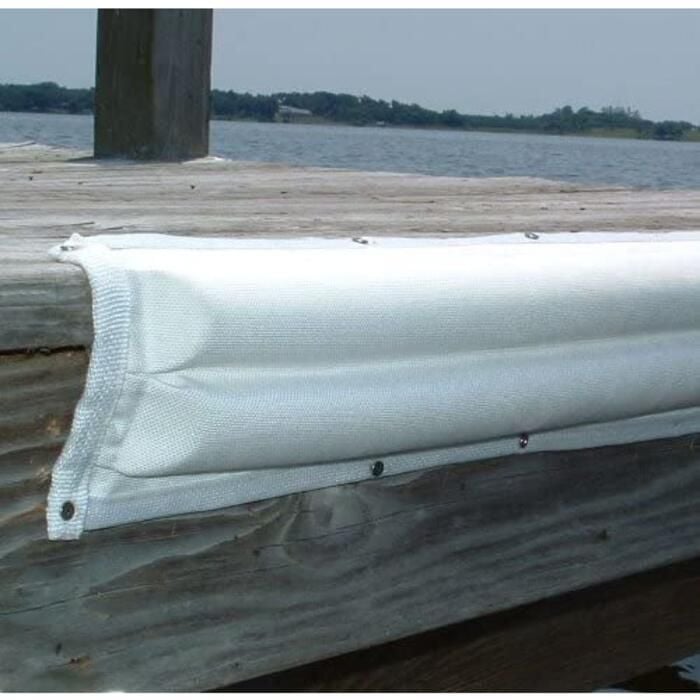 Taylor Made Products DDB3.40 Taylor Perimeter Double Dock & Post Bumper Medium, 8" W x 1-3/4" D