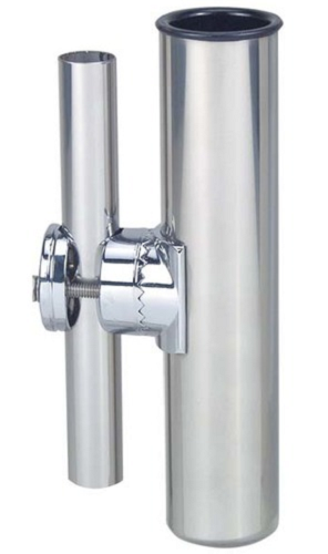 Perko 1215DP0CHR Clamp-On Fishing Rod Holder