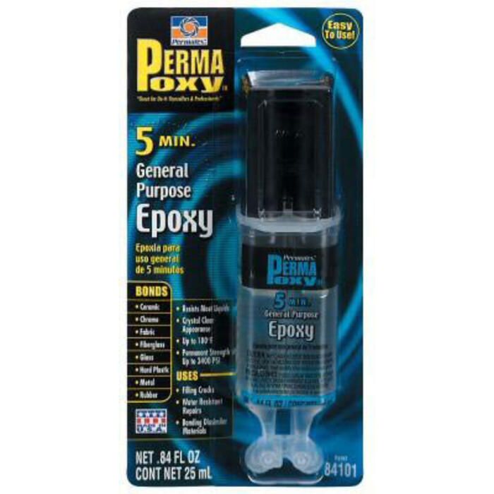 Permatex 84101 Permapoxy 5 Minute General Purpose Epoxy