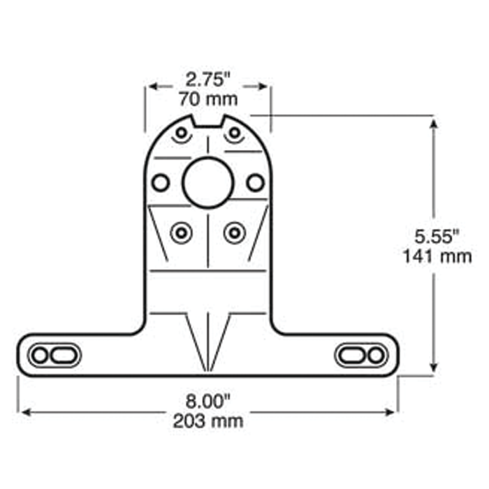 Anderson V440-09 License Bracket