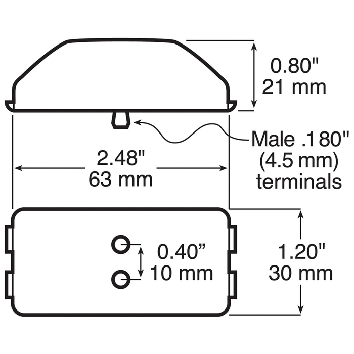 Anderson V153KA LED Clearance/Side Marker Light Kit