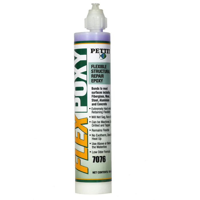 Pettit 1707620 FlexPoxy Epoxy Resin, 6.45 oz. Cartridge