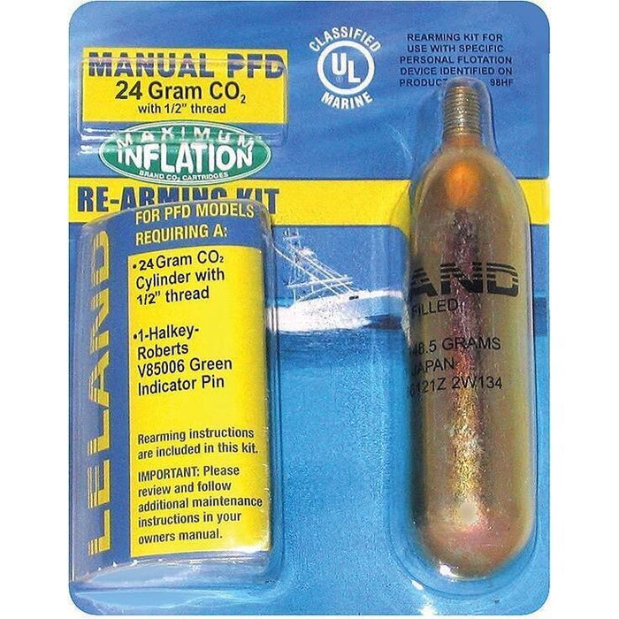 Seachoice 50-85700 24G Manual Re-Arm Kit For Inlatable Vest 85800/85600