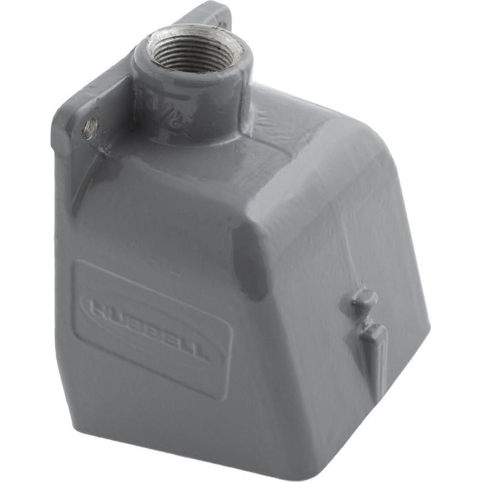 Hubbell BB1001W Pin and Sleeve Angled Back Box for 100A Metallic