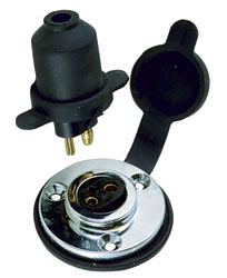 Connexions de pont Perko étanches en laiton chromé