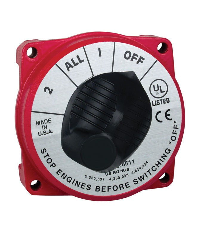 thumbnail image 2 of Perko 8511DP Battery Selector Switch - Compact Medium Duty Marine Battery Switch For Boats 2 of 3
