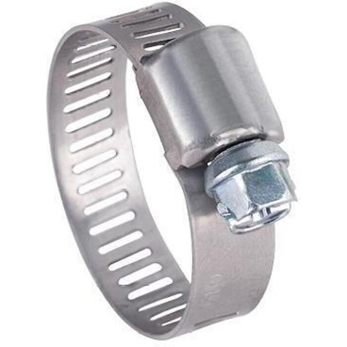 Seachoice 50-23361 Plated Screw Hose Clamps, 5/16" Band, Size #4, 10/Bx