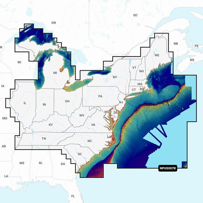 Navionics 010-C1370-40 Platinum+ Cartography, U.S. East