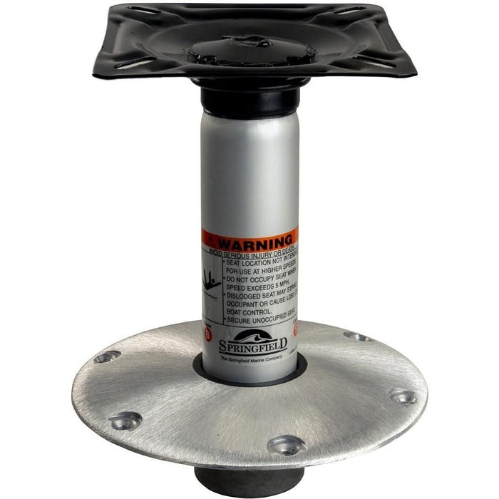 Springfield 1300709-HL1 Plug-In 2-3/8" Hi-Lo 3-Piece Pedestal Set (Includes Seat, Mount, Post & Base)