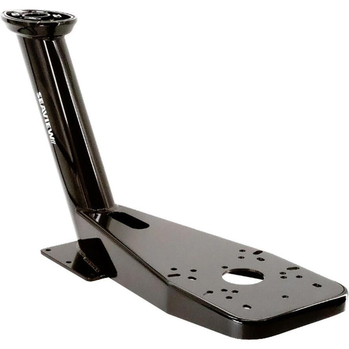 Seaview PMADM2M2BLK 23.75" Pre-Drilled Dual Mount f/Open Array Radars Up to 4.5', Black Top Plate Required