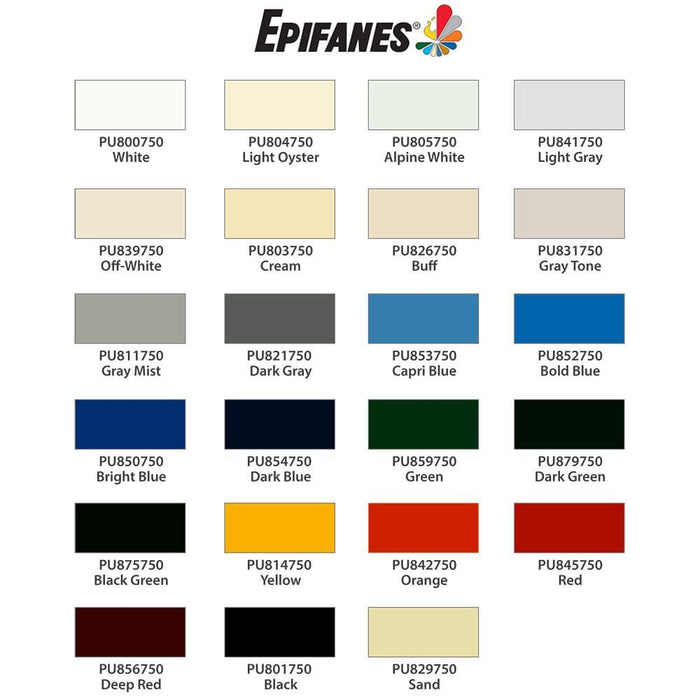 Epifanes PU800.750 2-Part Polyurethane Coating