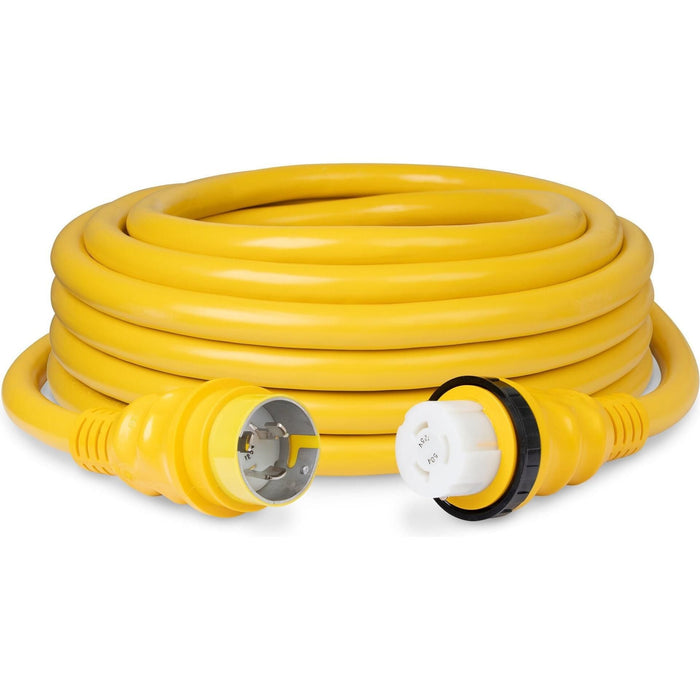 Marinco 6153SPP-25 50 Amp 125V Standard ShorePower Cordset, Yellow