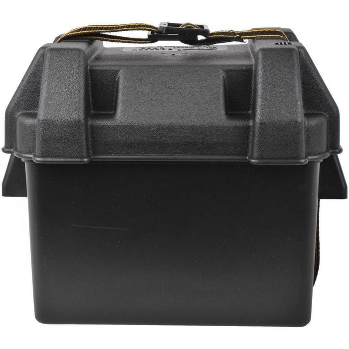 Attwood 9082-1 Standard Battery Box, Black, Vented Fits Group 16