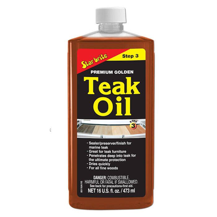 Star Brite 85116 Premium Golden Teak Oil 1 Pint