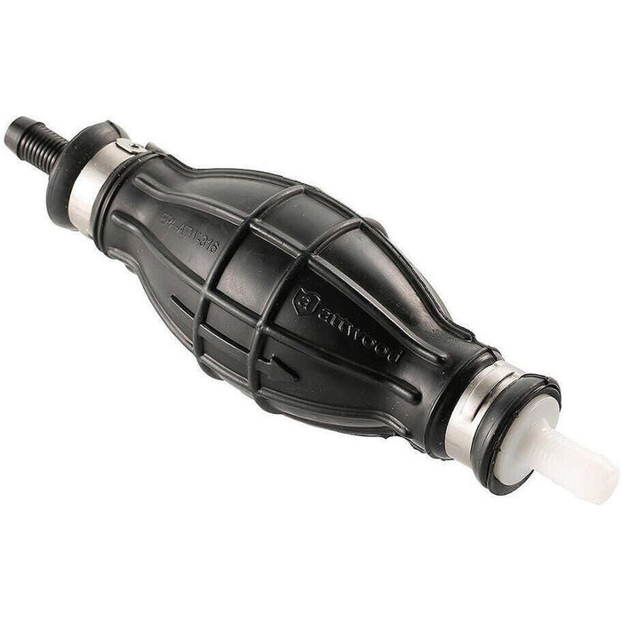 Cebador marino Attwood de múltiples capas y alto rendimiento para líneas de combustible de 1/4", 5/16" y 3/8"