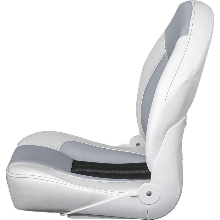 Tempress 68454 Probax High Back Seat, White/Gray/Carbon