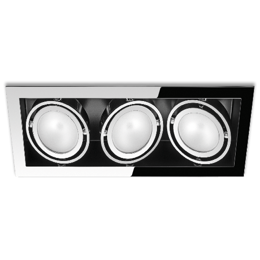 BCM Evia 3-35H Triple Adjustable Downlight | 2700-6000K Tunable White 24VDC
