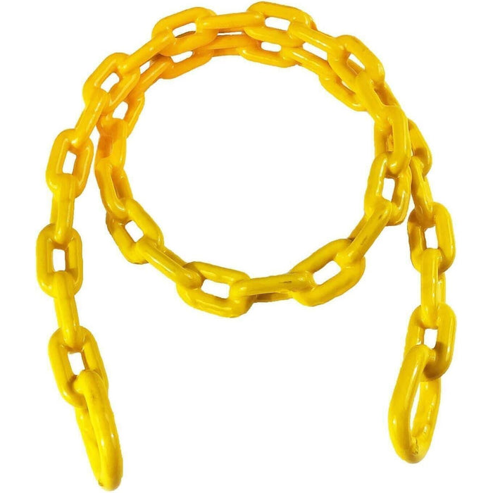 Greenfield Products 2115-Y 1/4" x 4' Anchor Lead Chain Yellow
